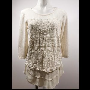 Maurices Crochet Sweater/Blouse